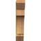 Ekena Millwork Westlake Slat Rough Sawn Bracket, Western Red Cedar, 4"W x 16"D x 20"H BKT04X16X20WTL06RWR - alternate 2